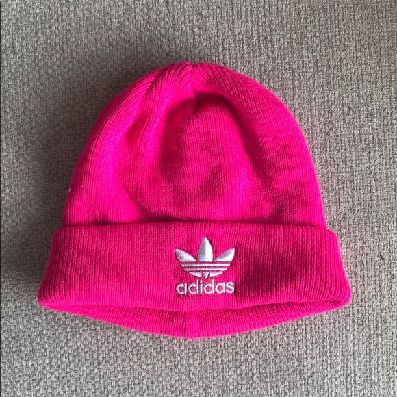 Adidas Neon Pink Beanie | Poshmark